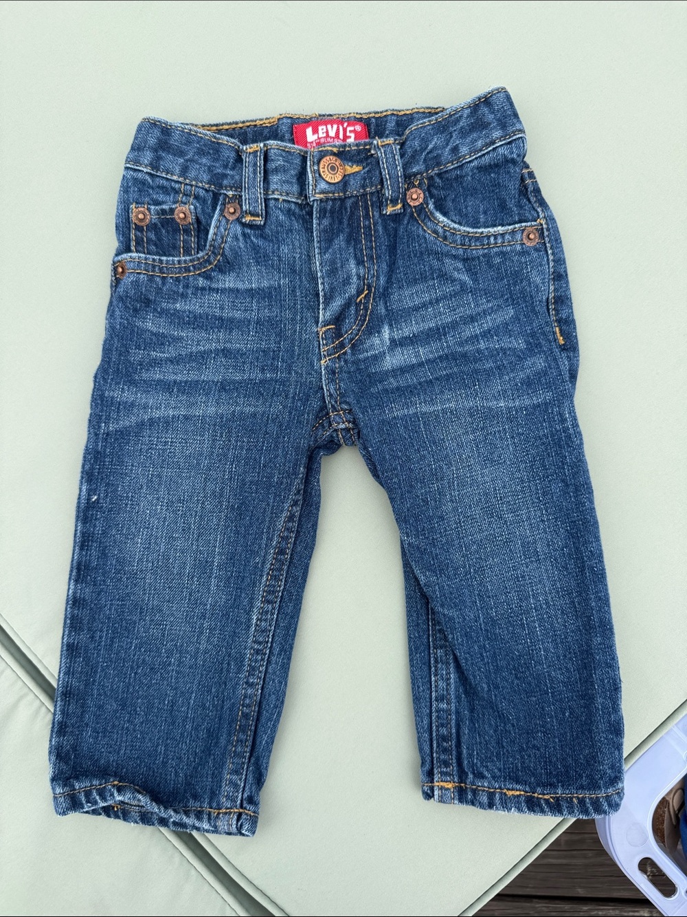Levi's Kids Dark Blue Denim Jeans